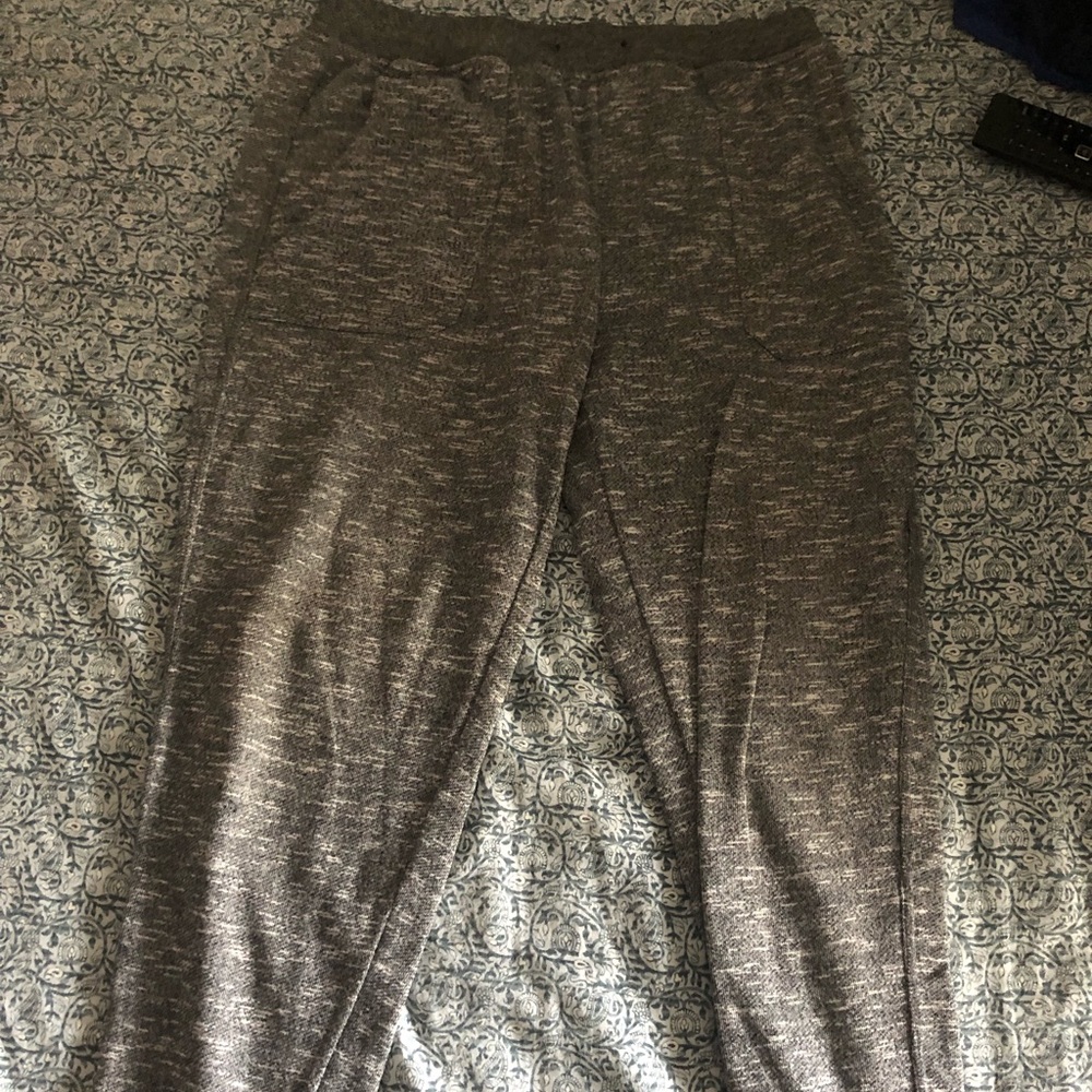Grey camp joggers